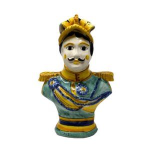 MAX STANCO CAVALIERE TERRA-COTTA OLIVE OIL BOTTLE